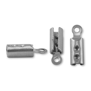 Benodigdheden van Stainless steel Roestvrij staal (RVS) veterklemmen Silver