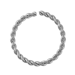 Benodigdheden van Stainless steel Roestvrij staal (RVS) buigring Silver