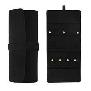 Reisetui voor sieraden large Black