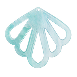 Hangers van resin shell Blue