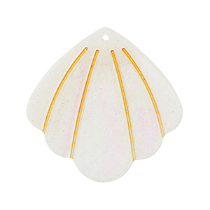 Hangers van resin shell Off white