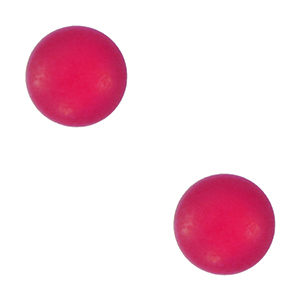 4 mm soft Polaris Elements cabochons "Birthstones" October SS16 shiny Ruby red