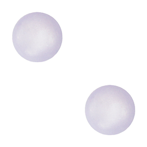 4 mm soft Polaris Elements cabochons "Birthstones" June SS16 shiny Lilac