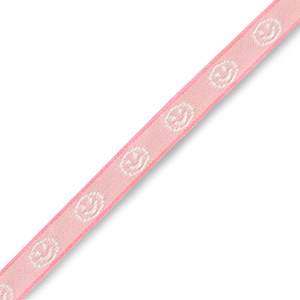 Tekstlint smiley Pink-white