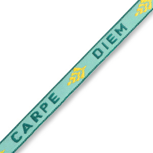 Tekstlint "carpe diem" Turquoise-green