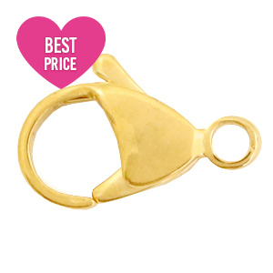 Benodigdheden van Stainless steel Roestvrij staal (RVS) karabijnslot 9mm Goud