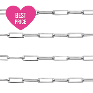 Benodigdheden van Stainless steel Roestvrij staal (RVS) jasseron schakel Zilver