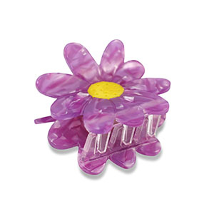 Haaraccessoires haarklem flower Purple