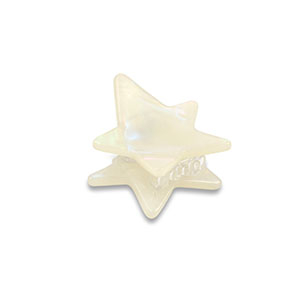 Haaraccessoires haarklem star White