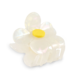 Haaraccessoires haarklem flower White