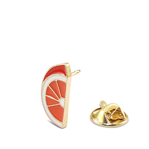 Pins orange Orange-white-red-gold
