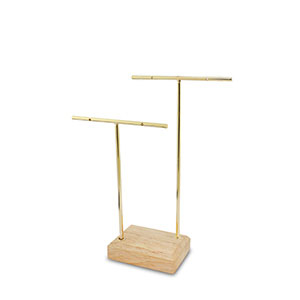 Sieraden display voor oorbellen Natural-gold