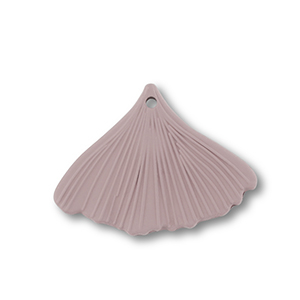 Acryl hangers leaf Taupe brown