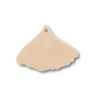 Acryl hangers leaf Dark beige