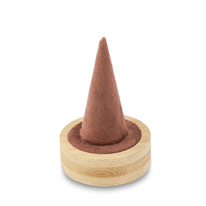 Sieraden display voor ringen Natural-copper brown