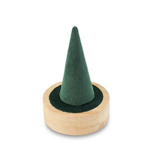 Sieraden display voor ringen Natural-dark green