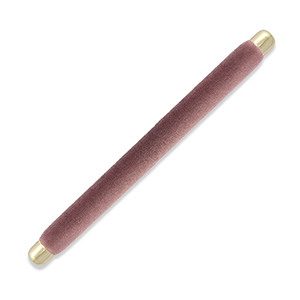 Sieraden display kussentje velvet voor ringen Mauve purple-gold