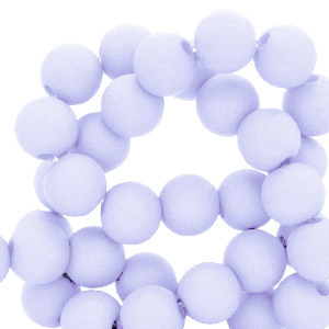 8 mm kralen van acryl Lavender blue