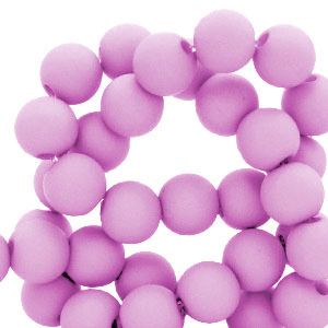 6 mm kralen van acryl Light purple