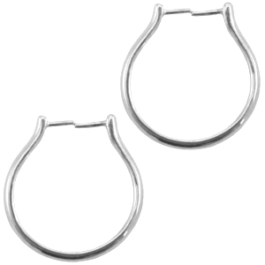 DQ metalen ring (voor kraal) Antiek zilver (nikkelvrij)