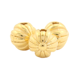 Metaal kralen DQ 6mm Goud (nikkelvrij)