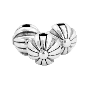 Metaal kralen DQ 6mm Antiek zilver (nikkelvrij)