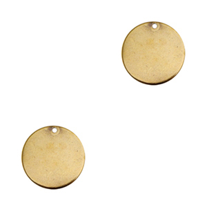 DQ metaal voor ImpressArt Bedel 10mm Antiek brons (nikkelvrij)
