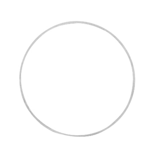 Metaal onderdelen DQ dichte ring 25mm Antiek zilver (nikkelvrij)