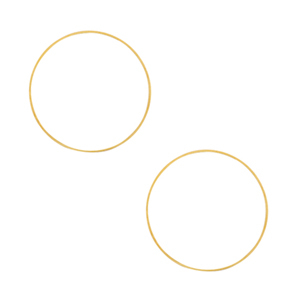 Metaal onderdelen DQ dichte ring 10mm Goud (nikkelvrij)