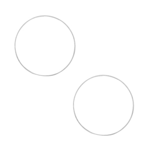 Metaal onderdelen DQ dichte ring 10mm Antiek zilver (nikkelvrij)