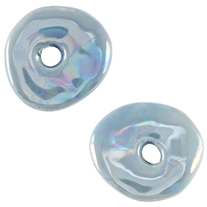 Grieks keramiek DQ donut Brisk blue