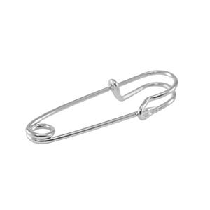 Metaal onderdelen DQ safety pin Antiek zilver (nikkelvrij)