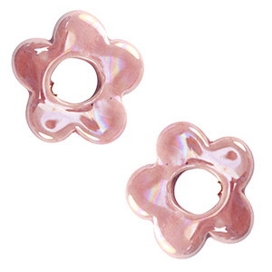 Grieks keramiek DQ flower Magenta haze pink