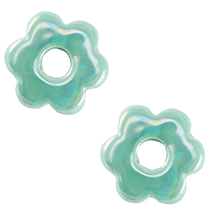 Grieks keramiek DQ flower Turquoise