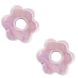 Grieks keramiek DQ flower Lavender purple