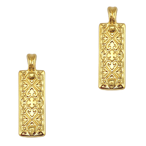 Metaal bedels DQ Goud (nikkelvrij)