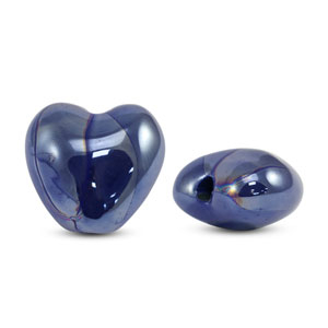 Grieks keramiek DQ heart Dark blue