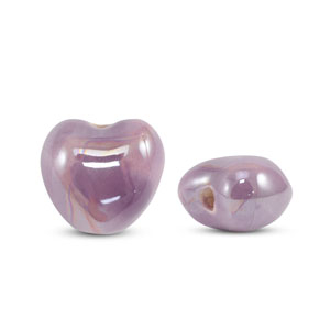 Grieks keramiek DQ heart Purple