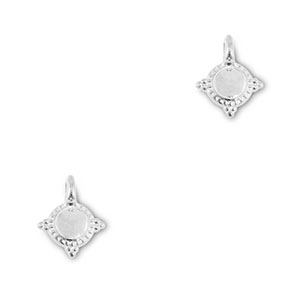 Metaal bedels DQ Antiek zilver (Nikkelvrij)