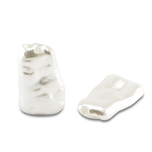 Zoetwaterparels imitatie White