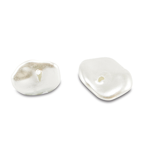 Zoetwaterparels imitatie White