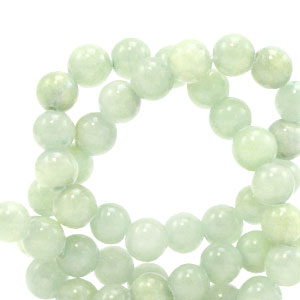 4 mm kralen natuursteen  Ice green