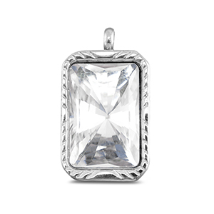 BY31&reg; Bedels van Stainless steel Roestvrij staal (RVS) rectangle Silver