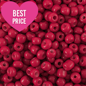 Rocailles 6/0 (4mm) Red