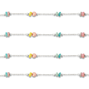 Benodigdheden van Stainless steel Roestvrij staal (RVS) jasseron disc Silver-multicolour