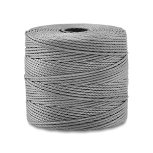 Nylon S-Lon rijgdraad 0.5mm Silver