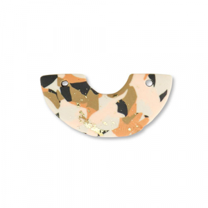 hangers van polymeer arch Brown-pink-white-gold