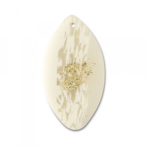 hangers van polymeer leaf Off white-beige-gold