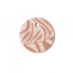 hangers van polymeer round Light peach pink-light brown