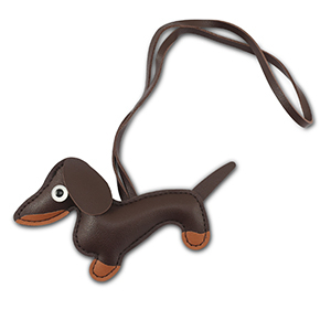 Statement hangers dachshund Dark brown